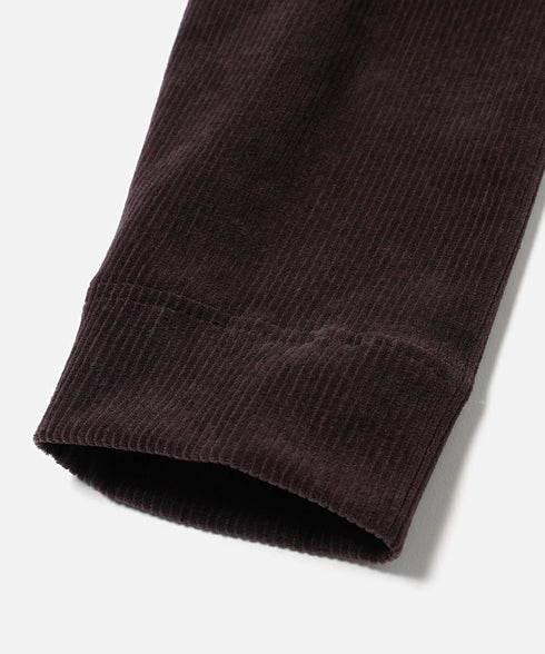 MR.OLIVE / STRETCH KNIT CORDUROY / BOTTLE NECK SHIRT ストレッチコーデュロイ/ボトルネックシャツ